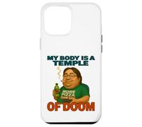 My Body Is A Temple Of Doom Funny Gaming Humor Case for iPhone 12 Pro Max
