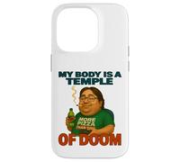 My Body Is A Temple Of Doom Funny Gaming Humor Case for iPhone 14 Pro