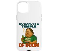 My Body Is A Temple Of Doom Funny Gaming Humor Case for iPhone 15 Plus