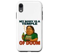 My Body Is A Temple Of Doom Funny Gaming Humor Case for iPhone XR