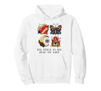 My Body Is My Map Of Life (Tattoo Statement) Pullover Hoodie