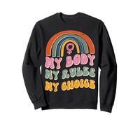My Body My Choice Women Reproductive Rights Retro Women Sweatshirt