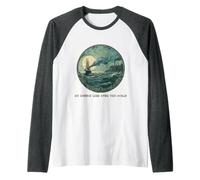 My Bonnie Lies Over the Ocean Tribute Design Raglan Baseball Tee