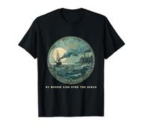 My Bonnie Lies Over the Ocean Tribute Design T-Shirt