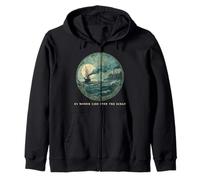 My Bonnie Lies Over the Ocean Tribute Design Zip Hoodie