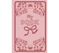 My Book Journal: Coquette vintage style red pink reading #BookTok notebook