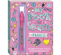 Hinkler My Book of Secrets #Fashion | Secret Diary Book | Gifts for Girls Ages 7 to 14 Years | Activity Book for Kids | Childrens Secret Diary | Style Book