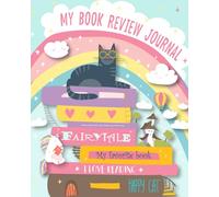 My Book Review Journal: A Reading Log for Girls - With Interactive Writing Prompts - Kids Ages 8-12