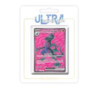 my-booster Malamandre ex (Salazzle ex) 101/088 Shiny Full Art X Méga-Évolution 3 Équilibre Parfait - Box of 10 Pokemon French cards