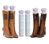 My Boot Trees, Boot Shaper Stands for Closet Organization. Many Patterns to Choose From. 1 Pair. Light Blue Floral.