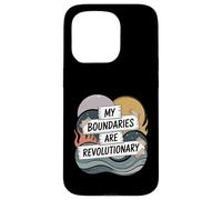 My Boundaries Are Revolutionary Self-Care Protest Case for iPhone 15 Pro