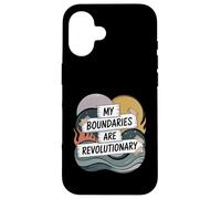 My Boundaries Are Revolutionary Self-Care Protest Case for iPhone 16