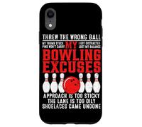 My Bowling Excuses Case for iPhone XR