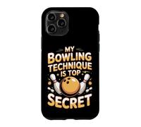 My Bowling Technique Is Top Secret Bowler Ten Pin Case for iPhone 11 Pro