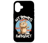 My bowls empty thats your emergency Case for iPhone 16