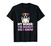 My Boxer The Biggest Kid I Know Dog Lover Humor T-Shirt