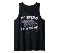 My Boyband is Better Than Yours Funny Concert Tank Top
