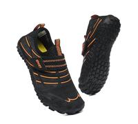 My Boy's Girl's Kids Water Shoes Barefoot Swim Quick Dry Lightweight Sport Aqua Sandals(Little Kid/Big Kid) Black 8