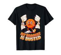 My Bracket is Busted Retro Hoops Mascot Funny T-Shirt