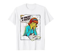 My Bracket is Busted Retro Pop Art Comic Basketball Tourney T-Shirt