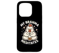 My Brahma Chicken Meditates Cute Funny Case for iPhone 15 Pro