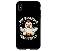 My Brahma Chicken Meditates Funny Cute Case for iPhone XS Max