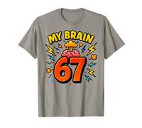 My Brain 67 - Funny Six Seven Meme T-Shirt