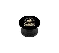 My Brain And Heart Agree That Coffee Is The Answer Barista PopSockets Adhesive PopGrip