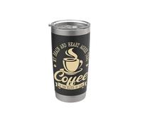 My Brain and Heart Agree that Coffee is The Answer Barista Stainless Steel Insulated Tumbler