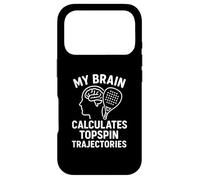 My Brain Calculates Topspin Trajectories Padel Tennis Case for iPhone 17 Pro