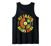 My Brain Drops Bars Vinyl Tank Top