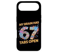 My Brain Has 67 Tabs Open Six Seven Meme Gen Alpha Brainrot Case for iPhone Air