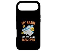 My Brain Has Too Many Tabs Open Anxiety Humor Case for iPhone Air