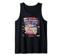 My Brain Has Too Many Tabs Open Funny Overthinking Tank Top