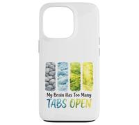 My Brain Has Too Many Tabs Open Watercolor Case for iPhone 13 Pro