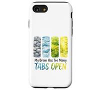 My Brain Has Too Many Tabs Open Watercolor Case for iPhone SE (2020) / 7/8