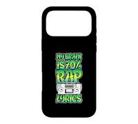 My Brain is 70 Percent Rap Lyrics Case for iPhone 17 Pro Max
