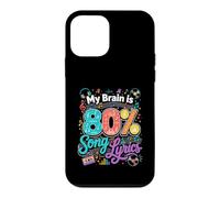 My Brain Is 80 Percent Song Lyrics Music Case for iPhone 12 mini