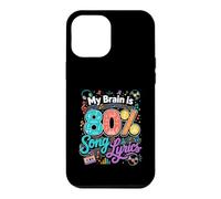 My Brain Is 80 Percent Song Lyrics Music Case for iPhone 12 Pro Max
