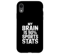 My Brain Is 90% Sports Stats Athletic Knowledge - Case for iPhone XR