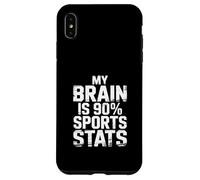 My Brain Is 90% Sports Stats Athletic Knowledge - Case for iPhone XS Max
