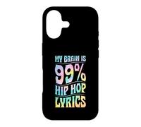 My Brain Is 99 Percent Hip Hop Lyrics Case for iPhone 17