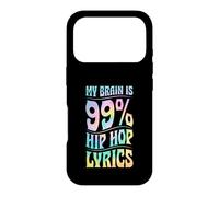 My Brain Is 99 Percent Hip Hop Lyrics Case for iPhone 17 Pro