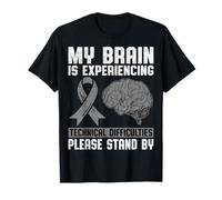 My Brain is Experiencing Technical - Brain Cancer Warrior T-Shirt