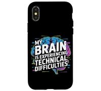 My Brain Is Experiencing Technical Difficulties Case for iPhone X/XS