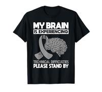 My brain is experiencing technical difficulties please T-Shirt