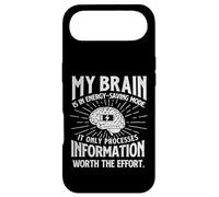 My Brain Is In Energy-Saving Mode - Sarcastic Joke Sarcasm Case for iPhone Air