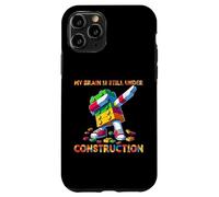 My Brain Is Still Under Construction Master Builder Dabbing Case for iPhone 11 Pro