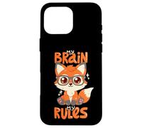 My Brain My Rules Case for iPhone 16 Pro Max