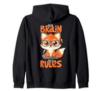 My Brain My Rules Zip Hoodie